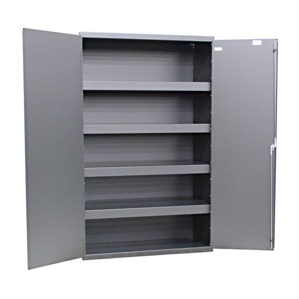 Bin Storage Cabinet With 3 Shelves - 36 in. W X 24 in. D X 78 in. H