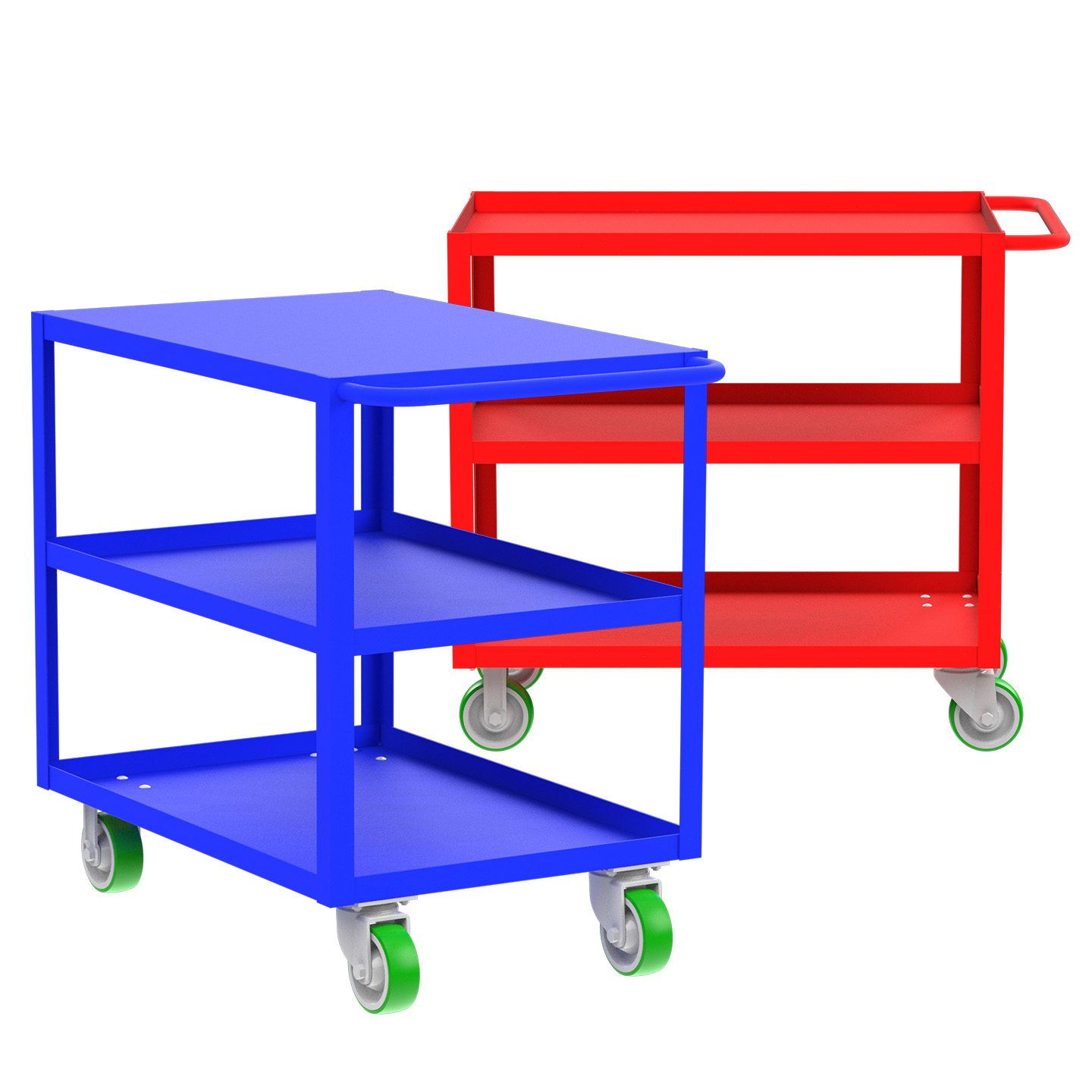 3-Shelf Utility Carts - Valley Craft