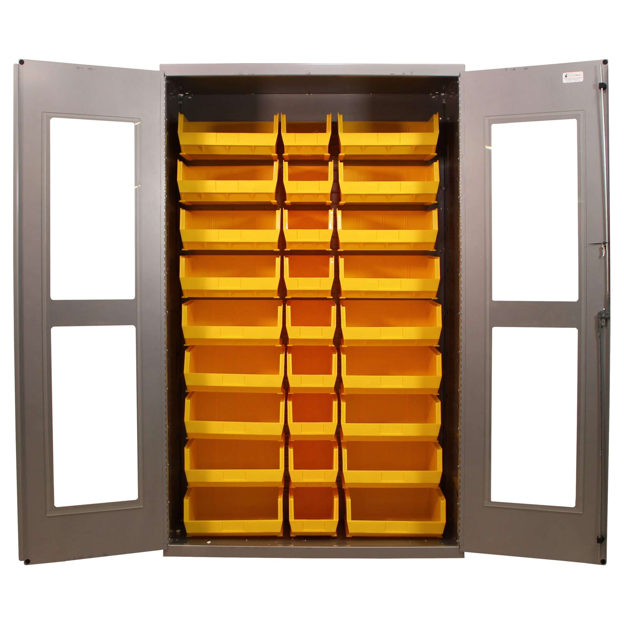 Flush Door Bin & Shelf Cabinets - Valley Craft