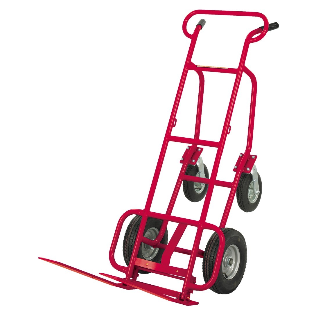 HVAC Hand Truck, Red