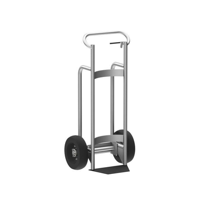 Single Cylinder Hand Truck, 14" Cylinder