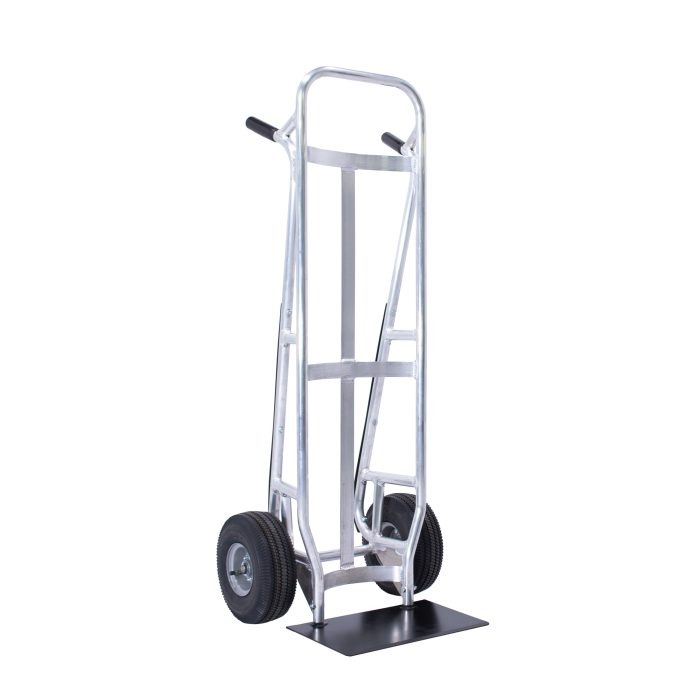 F83881A5_3 Curved back commercial hand truck, front left