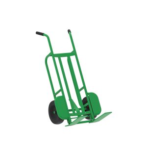 2-Wheel Pallet Hand Truck, Steel, Pneumatic Wheels