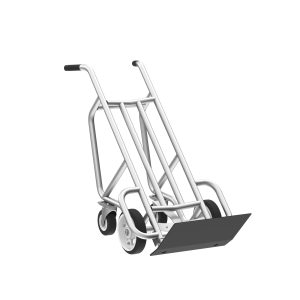 4-Wheel Commercial Hand Truck, Aluminum