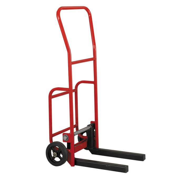 Multi-Use Hand Truck, Transmission Forks, Mold-On Rubber Wheels