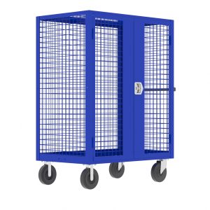 Security Cart, 48x30", Blue