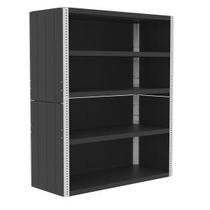 Heavy Duty Shelving, 60x24x72", Enclosed