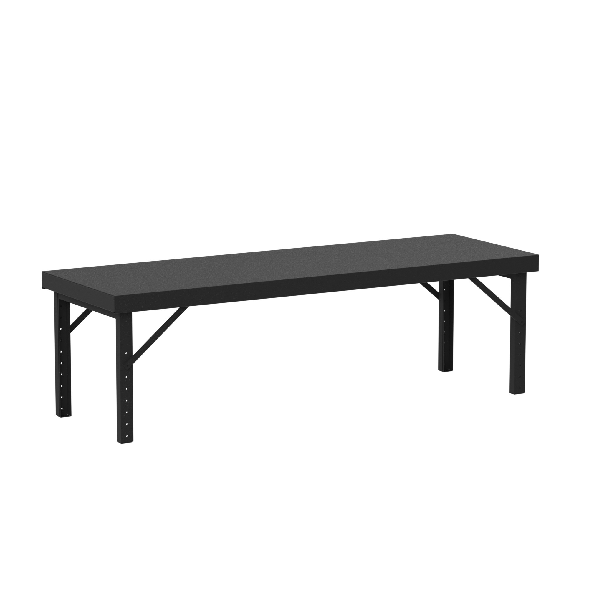Adjustable Height Work Table, 120x48"
