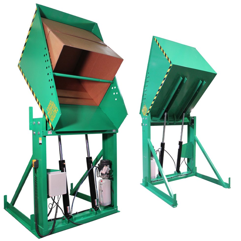 Box Dumpers | Gaylord Dumpers | Tote Dumpers - Valley Craft