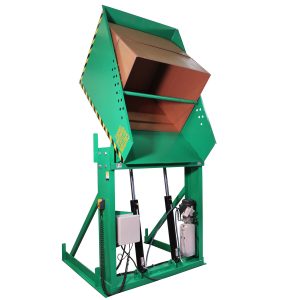 Box Dumper - 230V, 51 x 48" Chute, 72" Dump Height, 6000 lb. Capacity