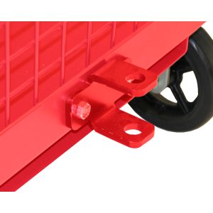 Hitch System for Security Carts, Towbar & Hitch, Red