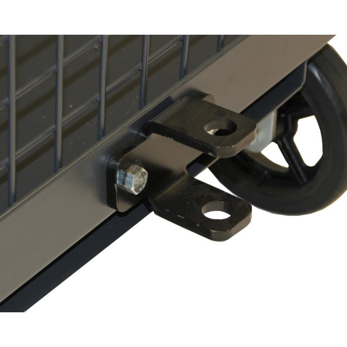 Hitch System for Security Carts, Towbar & Hitch, Gray