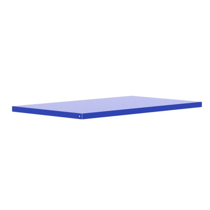 Adjustable Shelf for Security Carts, 60 x 30", Blue