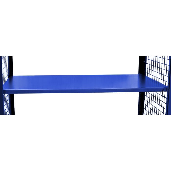 Adjustable Shelf for Cage Carts, 57 x 30", Blue