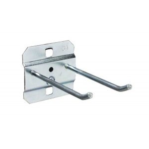 Deluxe Pegboard Hook, 3" Double Rod