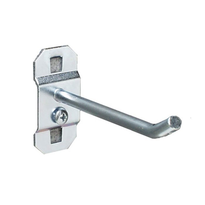 Deluxe Pegboard Hook, 4" Single Rod